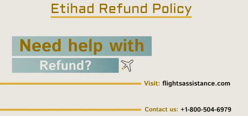 Etihad Refund Policy