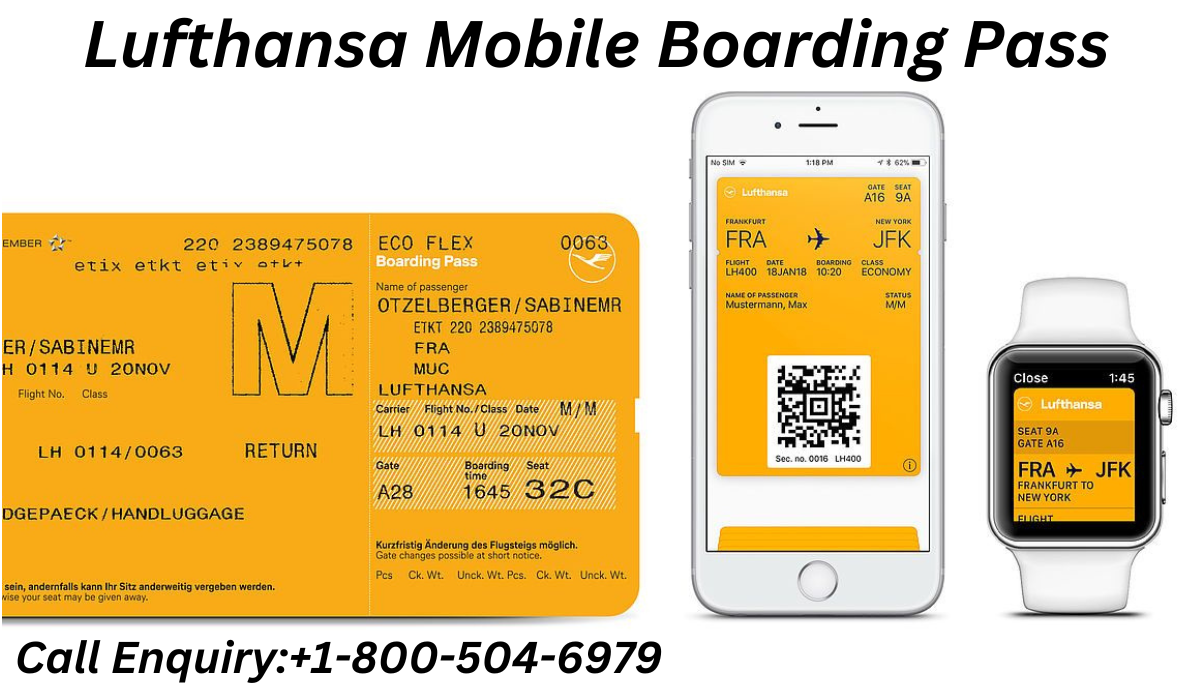 Lufthansa Mobile Boarding Pass