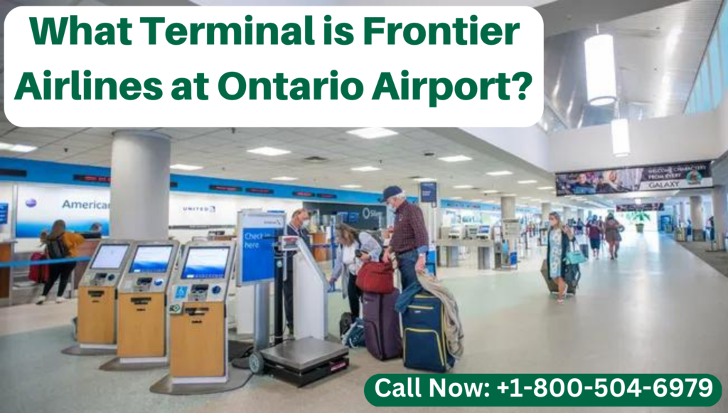 What Terminal is Frontier Airlines at Ontario Airport