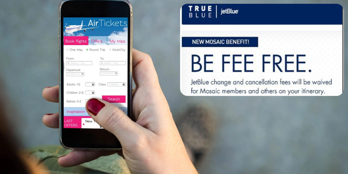 JetBlue Flight Change Policy for Mosaic Members
