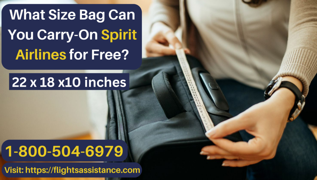 Size Bag Can You Carry-On Spirit Airlines