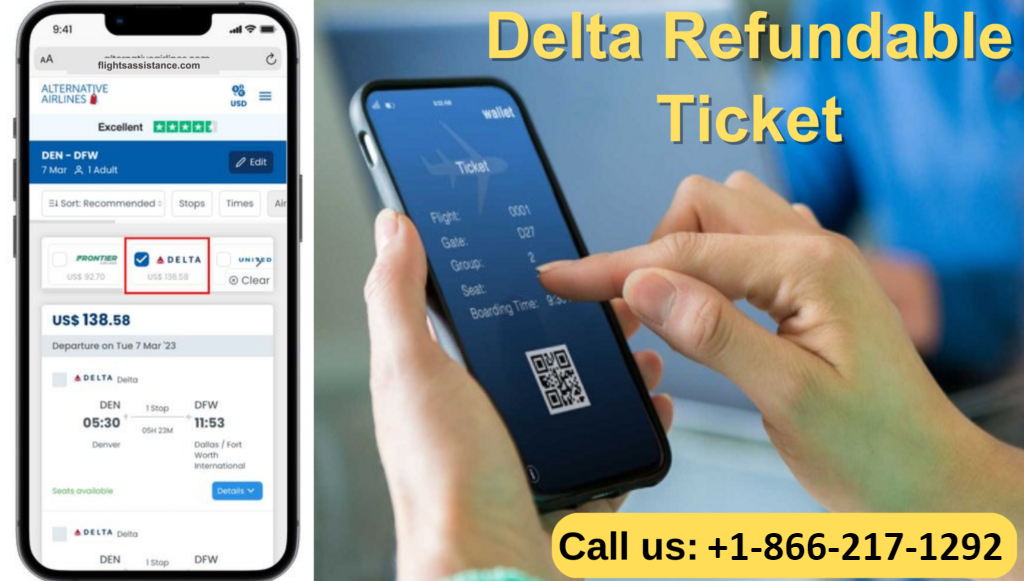 delta refundable ticket