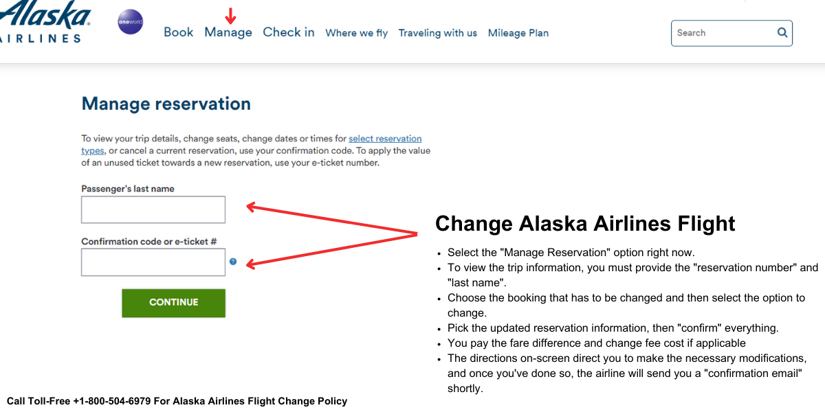 Alaska Change Flight