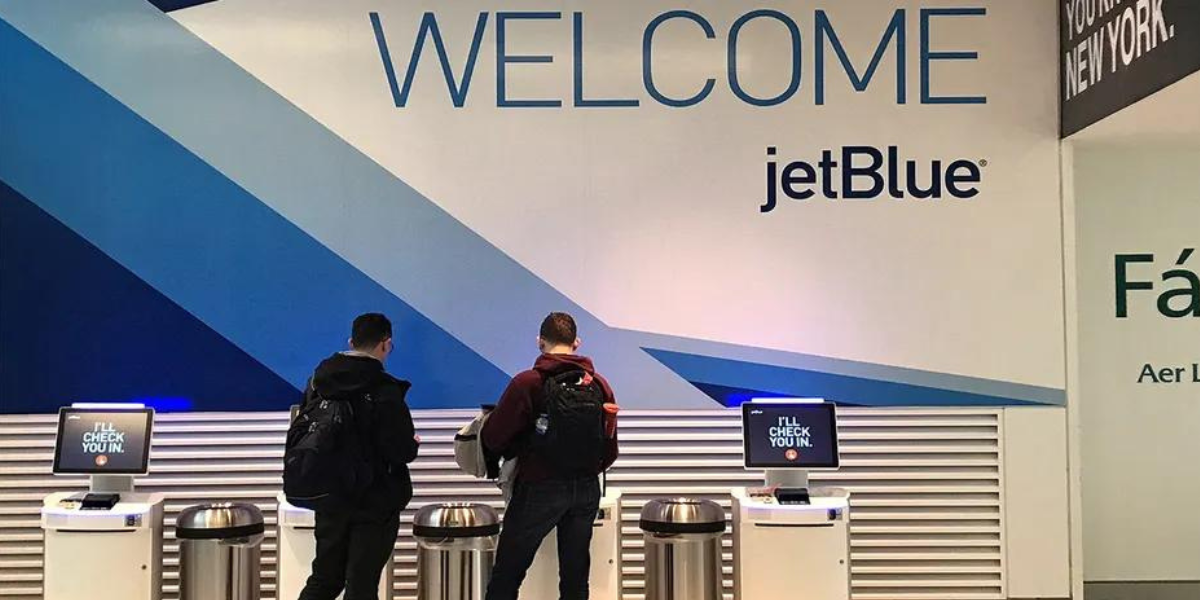 JetBlue Self Kiosks Check in