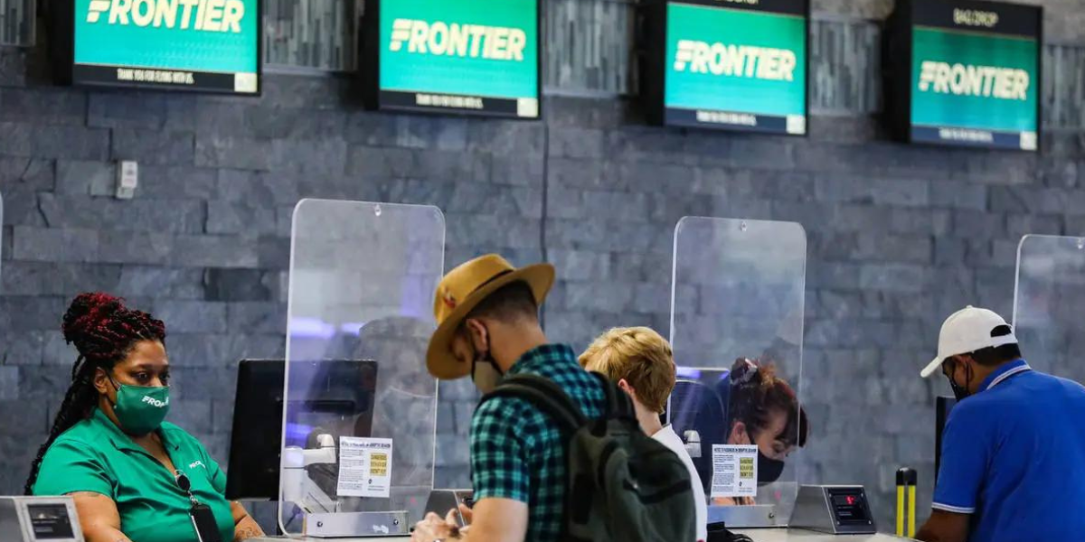 Airport Frontier Airlines Check in