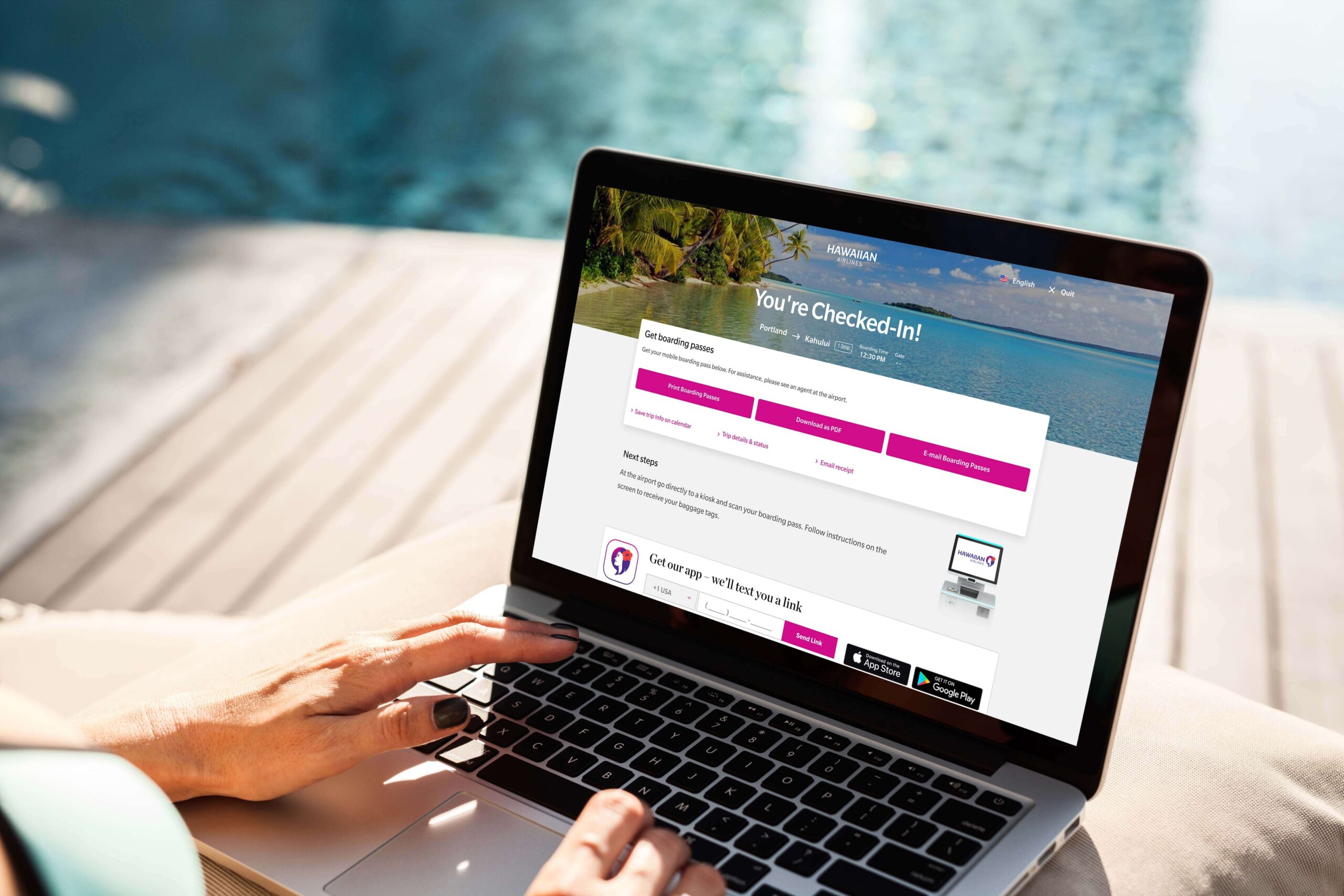 Hawaiian Airlines Online Check in 