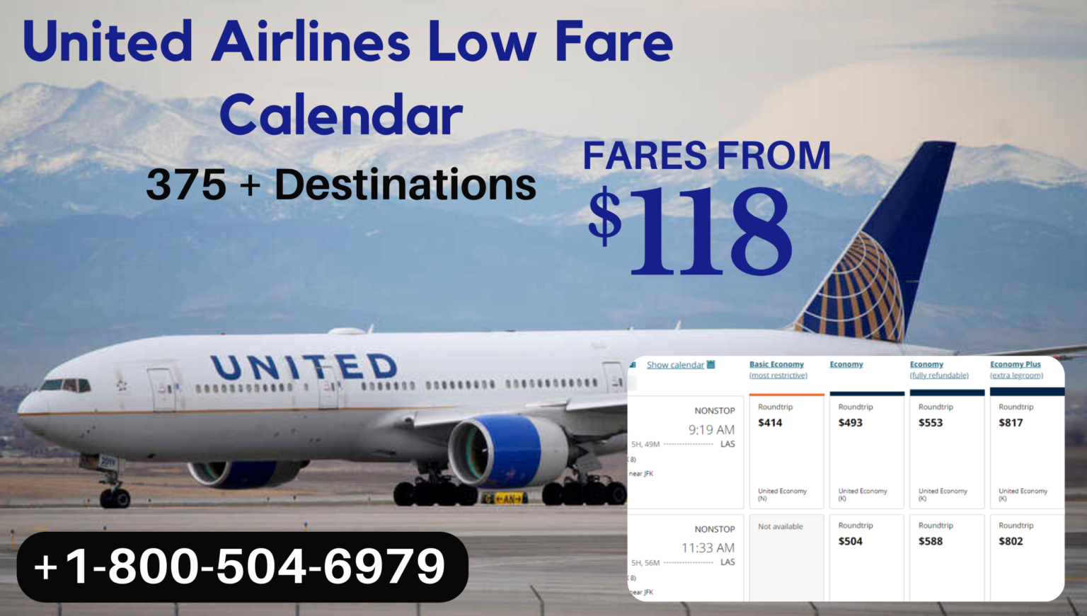 United Low Fare Calendar | Cheapest Day To Fly With United Flight