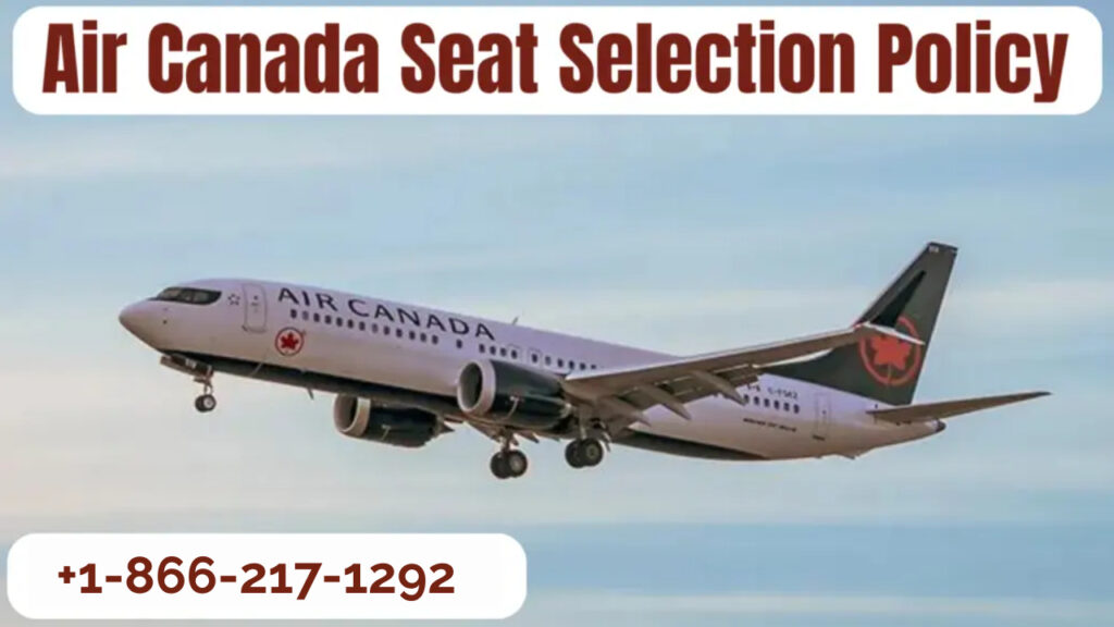 how to book seats on air canada flights