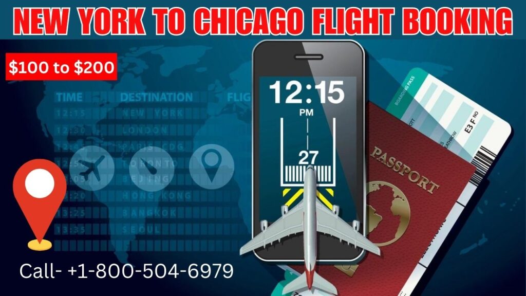 New York to Chicago Flights Booking