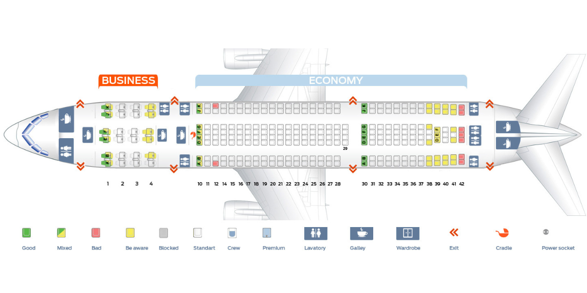 Seat Configuration and Space