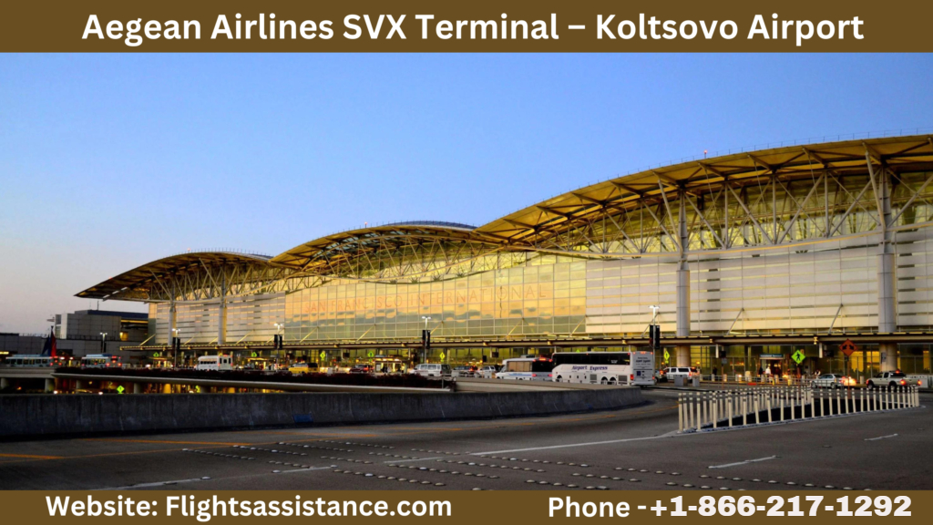 Aegean Airlines SVX Terminal