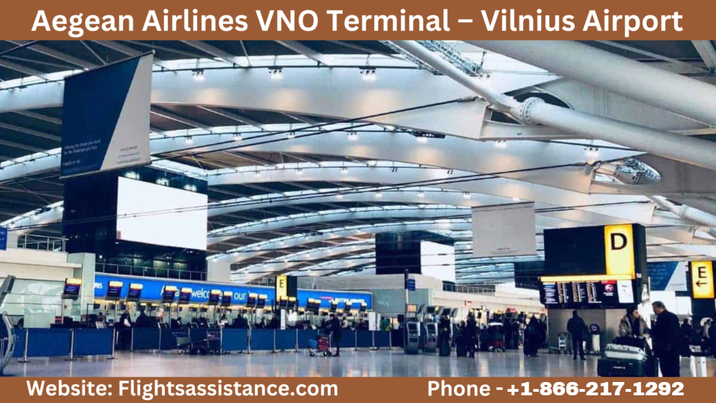 Aegean Airlines VNO Terminal