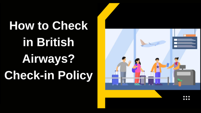 How to Check in British Airways