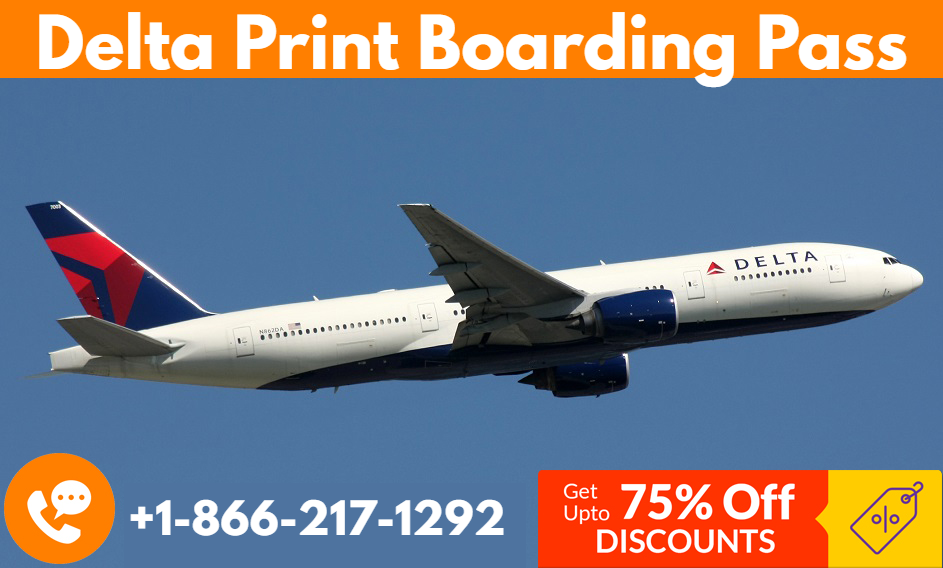 Delta Print Boarding Pass