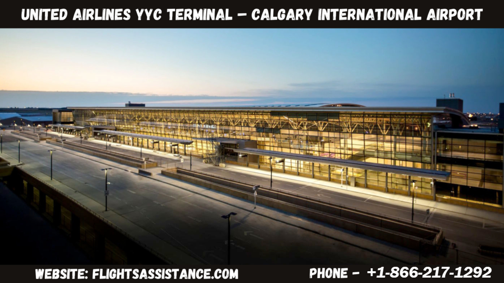 United Airlines YYC Terminal