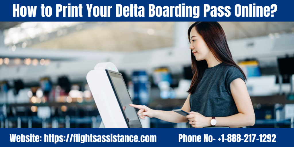 Delta Print Boarding Pass