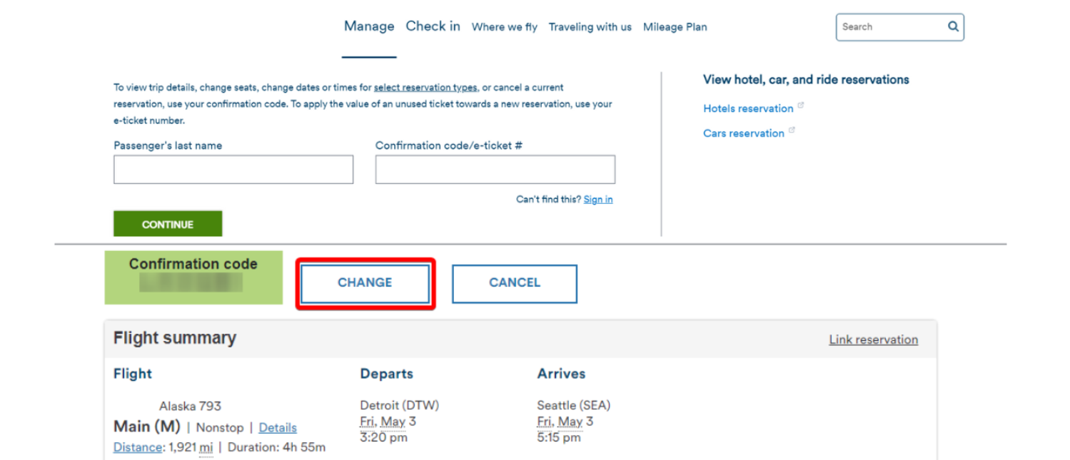 Change Name on Alaska Airlines Ticket