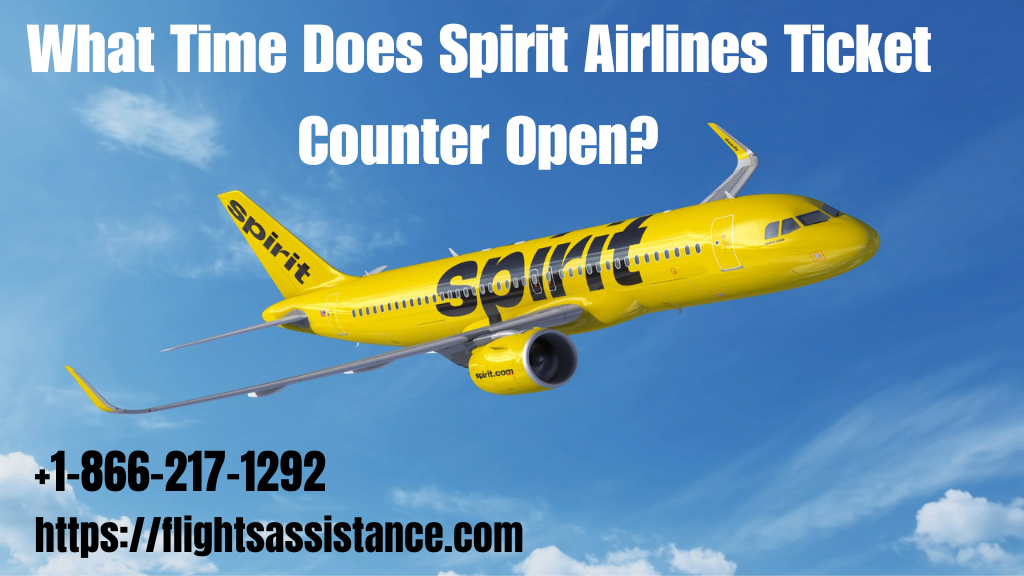 Spirit Airlines Ticket Counter Open