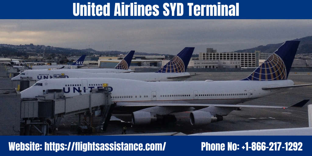 United Airlines SYD Terminal