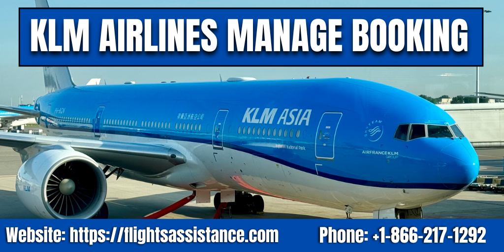 KLM Manage Booking